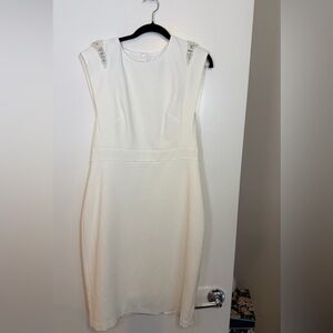 Vince Camuto White Midi Dress